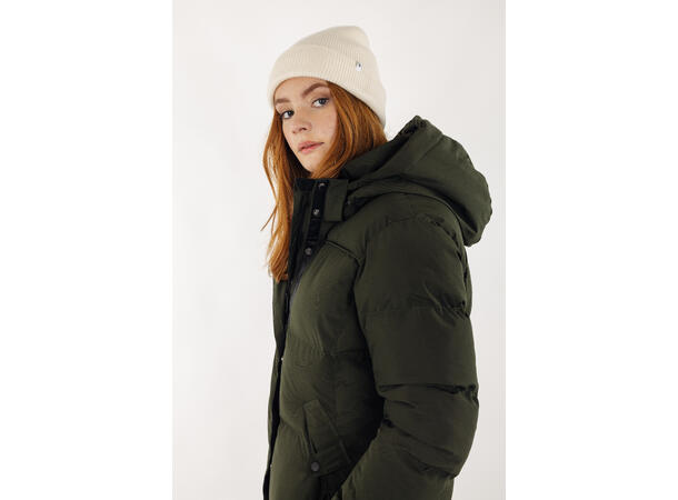 Liv Parka Olive Night M Padded channels parka 