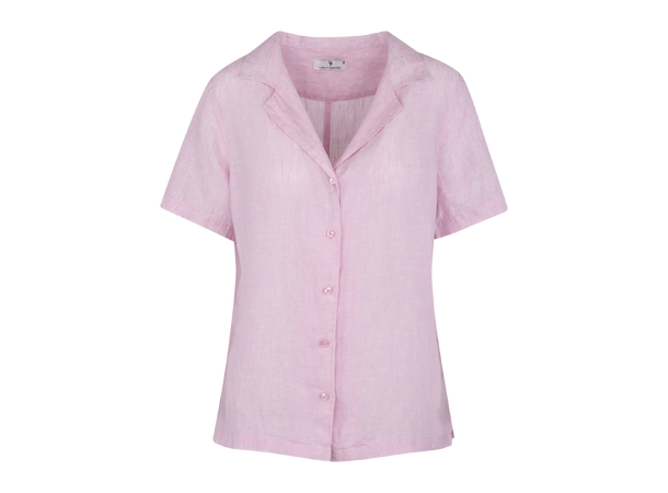 Murni SS Shirt Pink S Boxy SS linen shirt 
