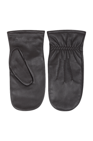 Turi Mitten Leather mittens wool knit lining