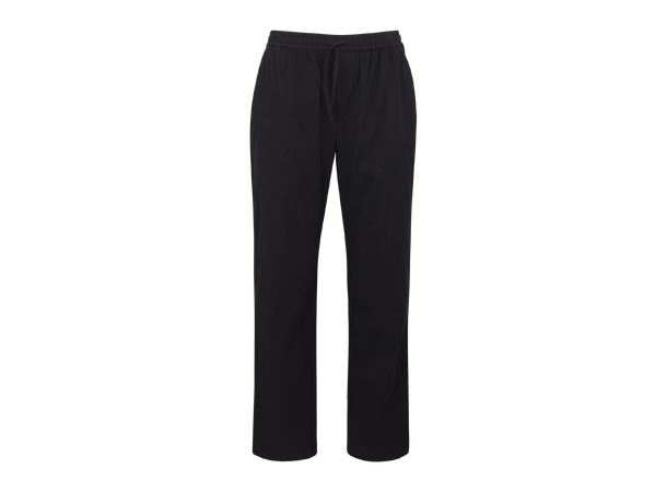 Vicenzo Pants Black L Cotton crepe stretch pants 