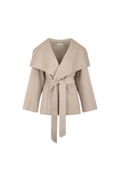 Xena Jacket Short wool wrap jacket