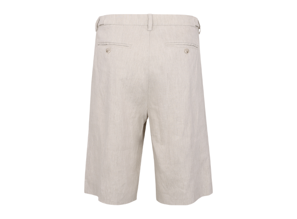 Yves Shorts Sand L Wide linen shorts 
