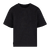Sanna Tee Black M Basic heavy cotton t-shirt 