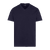 Bruno V-neck Tee Navy M Organic cotton V-neck t-shirt 