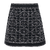 Fia Skirt Black AOP M UP logo mini skirt 