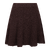 Sorba Skirt Fudge M Rib knit mini skirt 