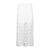 Senada Skirt White S Crochet long skort 