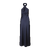Dolores Dress Dark Sapphire M Halter-neck maxi dress 