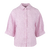 Eline SS Shirt Pink L Puffed sleeve SS linen shirt 