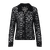 Olena LS Blouse Black S Crochet look shirt 
