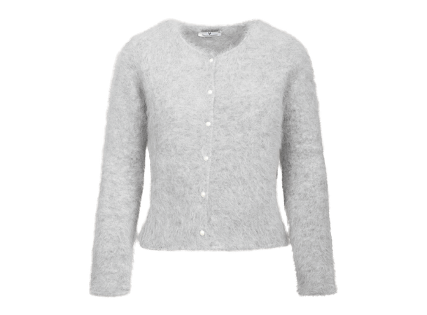 Ada Cardigan Light Grey M Alpaca cardigan 