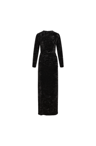 Adalyn Dress Velour maxi dress