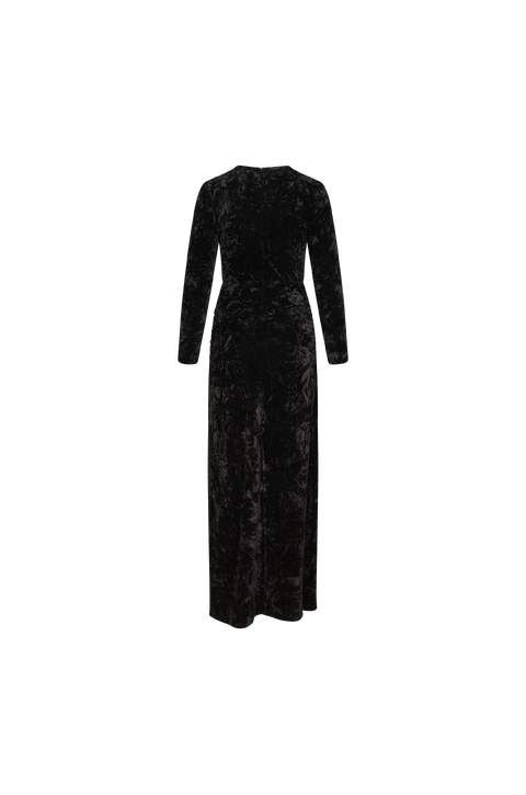 Adalyn Dress Velour maxi dress