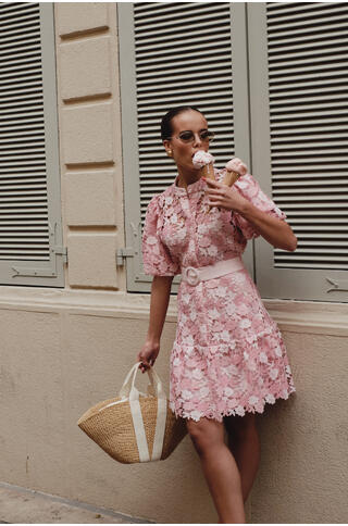Adeline Dress Mini lace dress