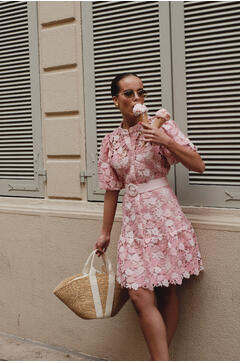Adeline Dress Mini lace dress