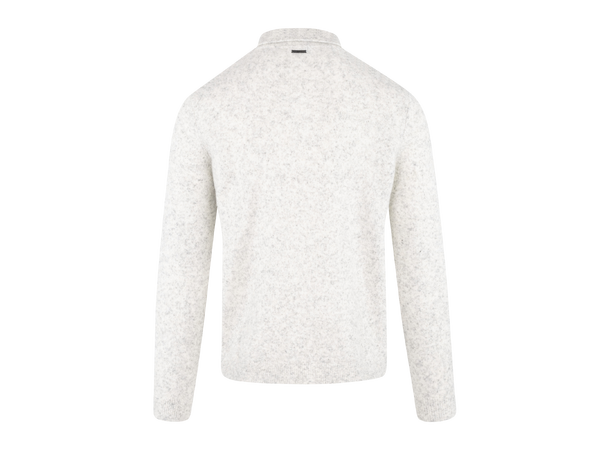 Adesola Sweater Light grey melange M Alpaca button sweater 