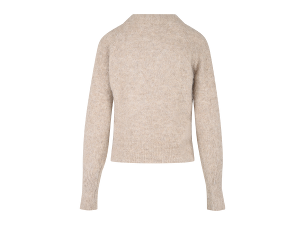 Birdie Cardigan Light Sand XL Fury fluffy cardigan w/UP logo buttons 