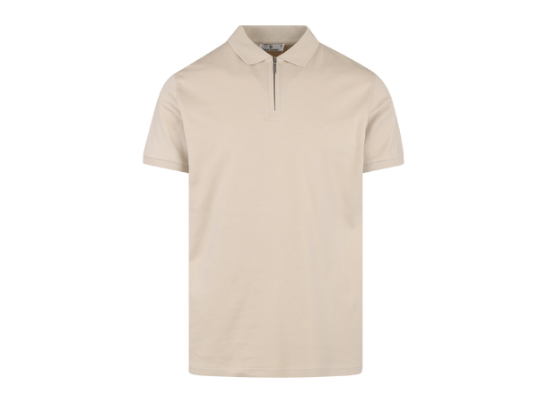 Denis SS Pique Light sand XXL Interlock SS polo pique 