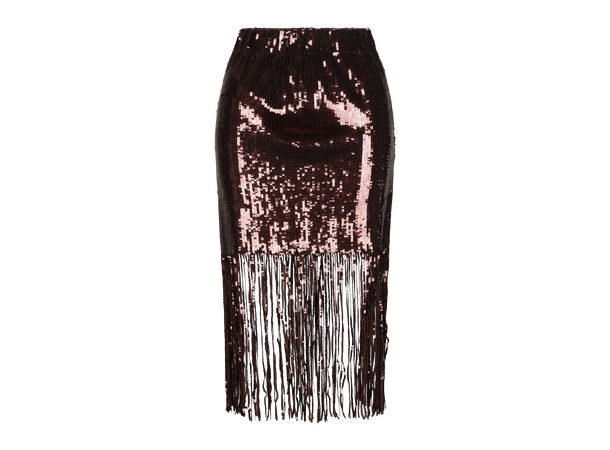 Dixi Skirt Black Coffee M Party sequins midi skirt 