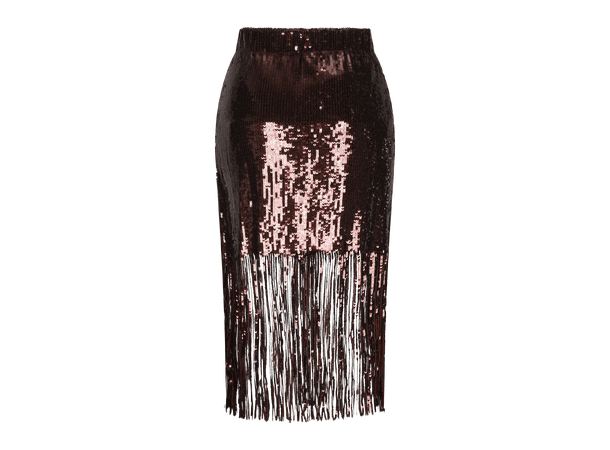 Dixi Skirt Black Coffee M Party sequins midi skirt 