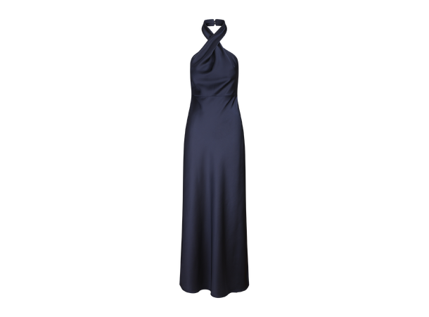 Dolores Dress Dark Sapphire M Halter-neck maxi dress 