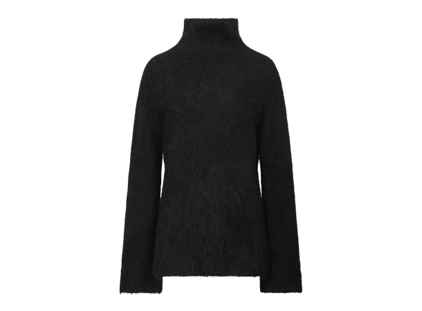 Edith Turtleneck Black M Alpaca LS turtleneck 