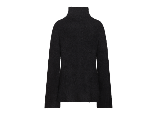 Edith Turtleneck Black M Alpaca LS turtleneck 