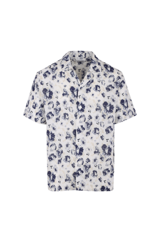Gaston SS Shirt Linen AOP SS shirt