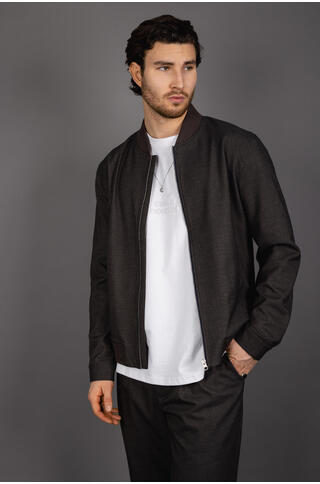 Hegon Jacket Flannell stretch bomber