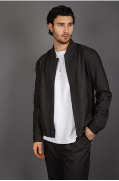 Hegon Jacket Flannell stretch bomber