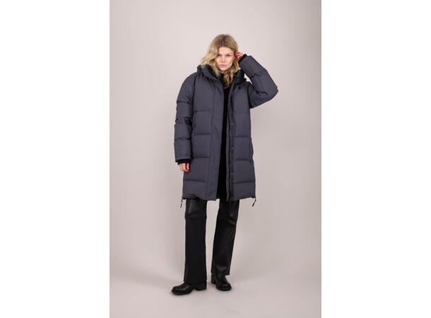 Ida Down Parka Blackened Pearl L Technical padded parka 