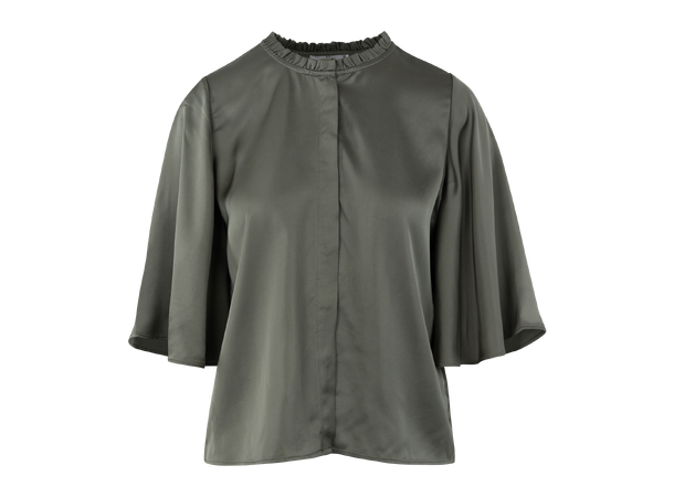 Ifeoma Top Lilypad S SS viscose blouse 