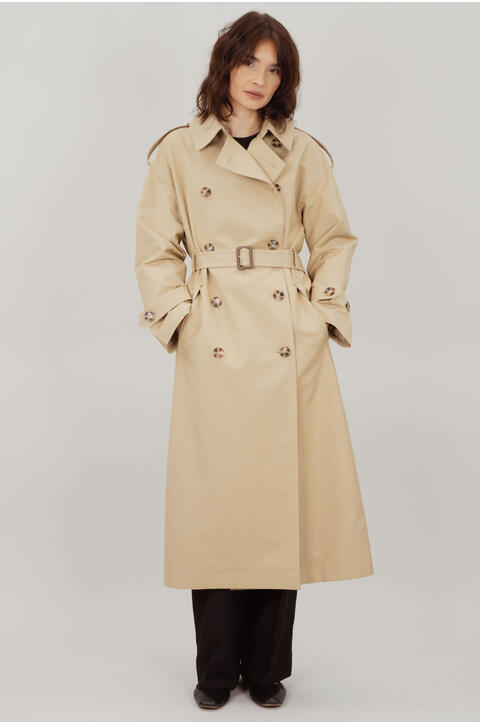 Ivana Trench coat Long trench coat