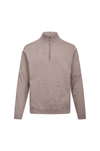 Jake Half-zip Basic half-zip knit sweater