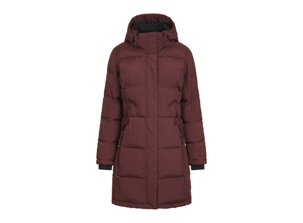 Liv Parka Fudge M Padded channels parka 