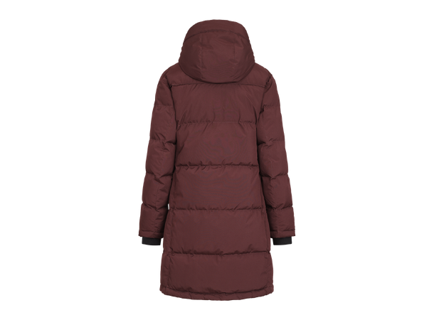Liv Parka Fudge M Padded channels parka 