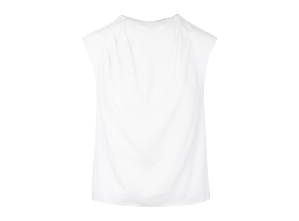 Luna Top White M Draped TENCEL™ top 