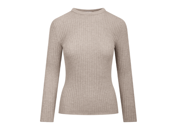 Mari LS Top Nomad M Merino LS rib sweater 