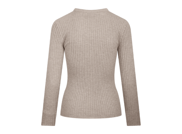Mari LS Top Nomad M Merino LS rib sweater 