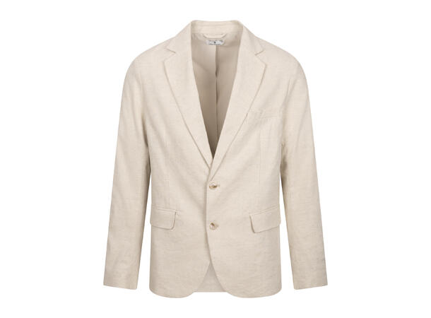 Sixten Blazer Light Sand M Linen stretch blazer 
