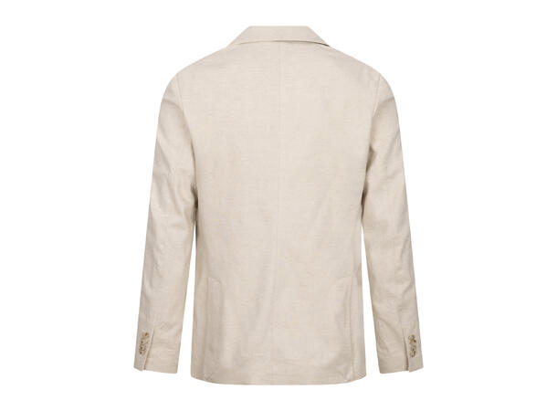 Sixten Blazer Light Sand M Linen stretch blazer 