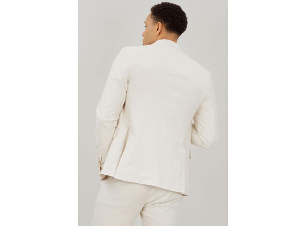 Sixten Blazer Light Sand M Linen stretch blazer 