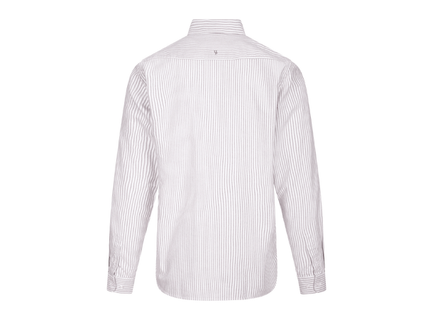 Solari LS Shirt Fig L Cotton stripe oxford LS shirt 