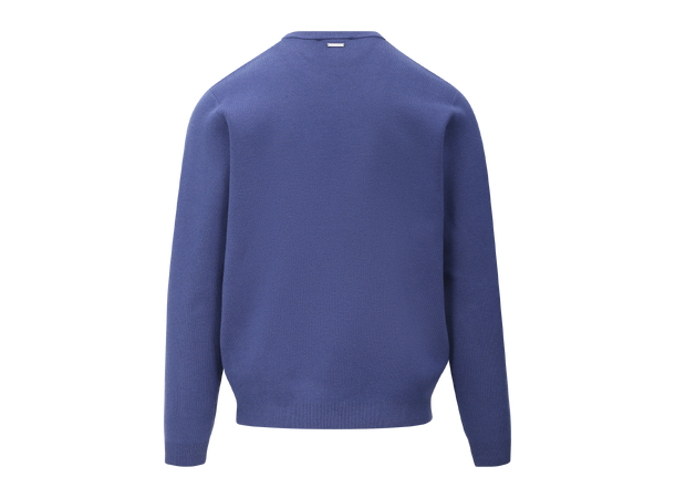 Succa Sweater Denim XL Basic viscose crew neck 