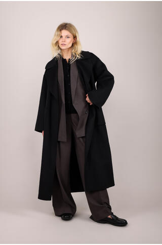 Ulla Coat Long coat with lapel