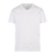 Bruno V-neck Tee White M Organic cotton V-neck t-shirt 