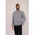 Walt Half-zip Grey Melange XXL Wool cable sweater 