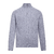 Edward Half-zip Denim L Cable half-zip wool sweater 