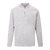Denis LS Pique Light grey melange XXL Interlock LS polo pique 