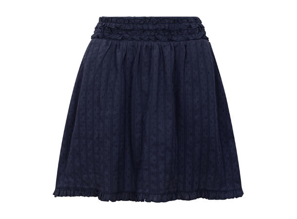 Ailin Skirt Navy M Skirt with ruffles 